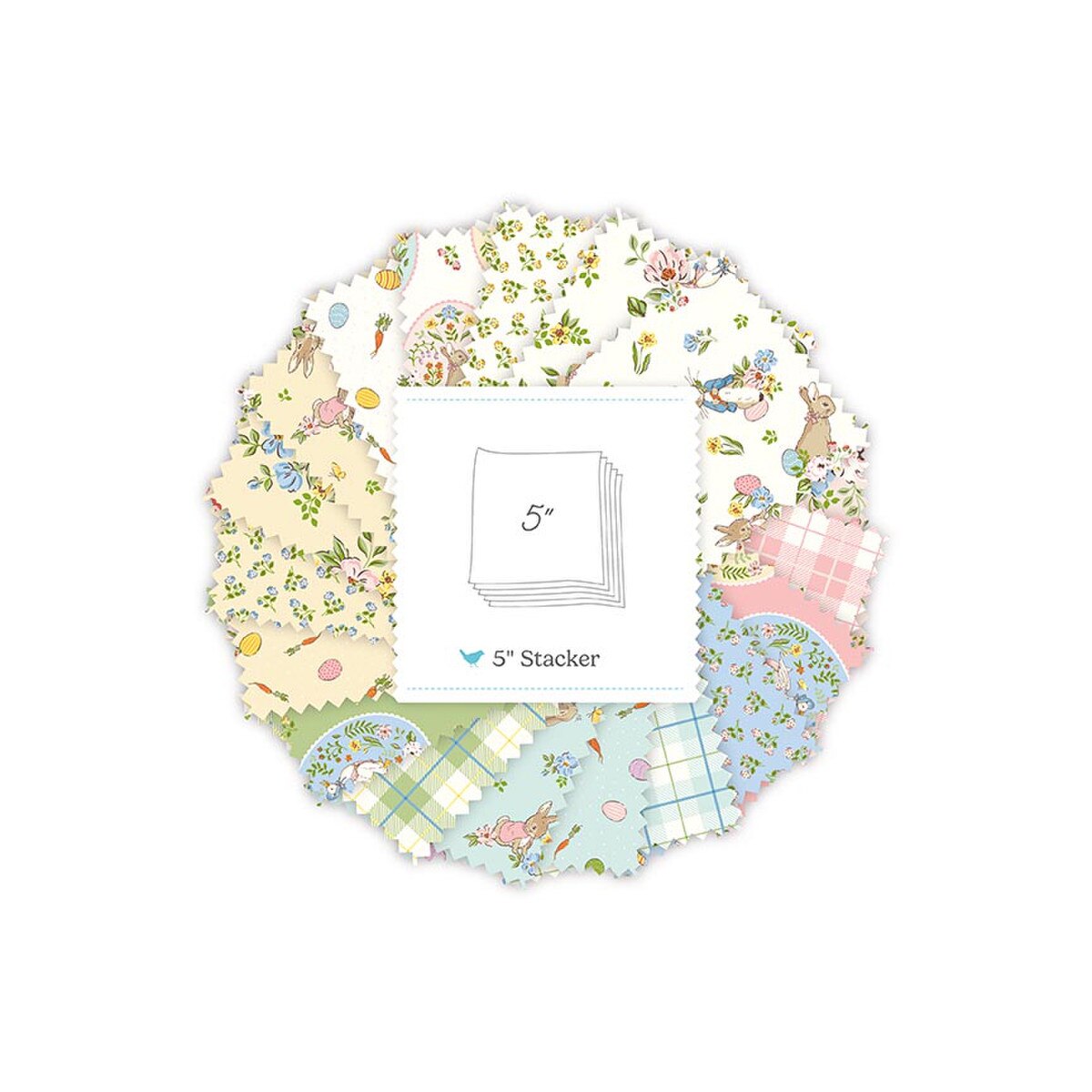Peter Rabbit™ Spring 5" Stacker Beatrix Potter Riley Blake 5­-18750­-42