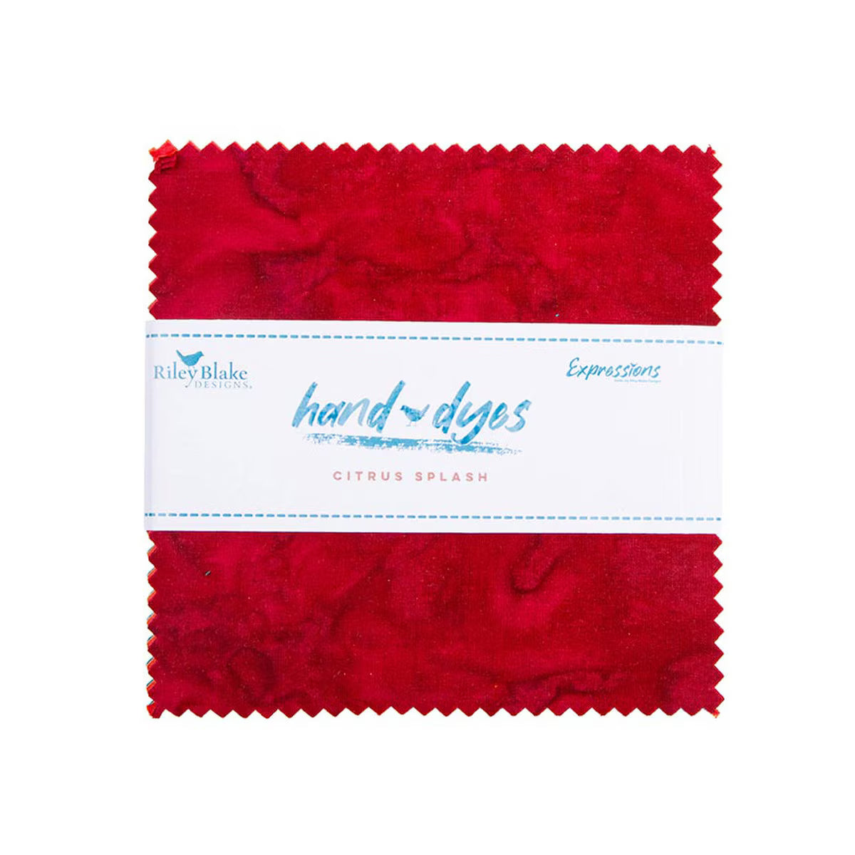 Expressions Batiks 5" Charm Pack Stacker Hand-Dyes Citrus Splash 5-21012-42 Riley Blake