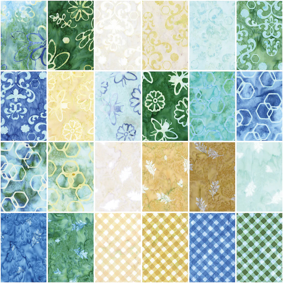 Expressions Batiks 5" Stacker Charm Pack Riley Blake