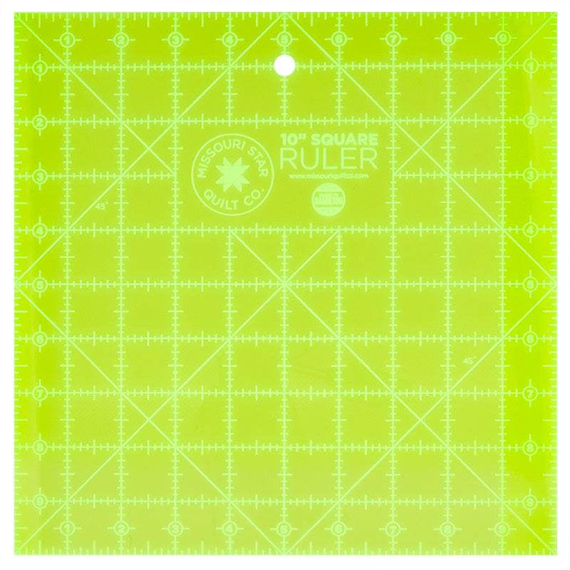 10" x 10" Missouri Star Co Ruler