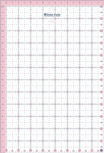 Lori Holt STCC-9000 Cute Cuts™ Ruler 8 1/2" x 12 1/2" Riley Blake
