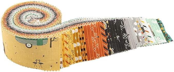 Haunted Adventure Rolie Polie Jelly Roll 2.5-inch Strips Riley Blake RP-13110-40