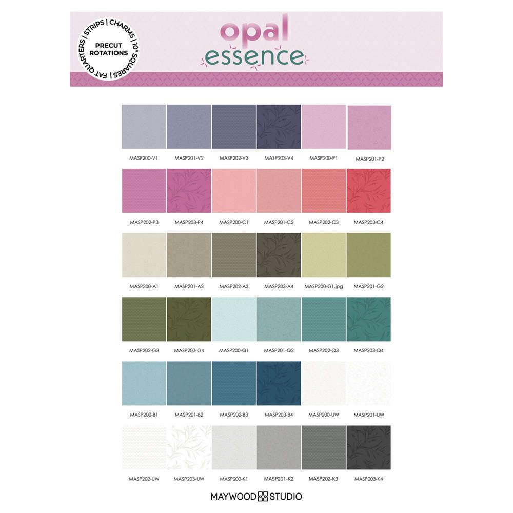Opal Essence 2.5" Strips Jelly Roll ST-MASOPE Maywood Studio