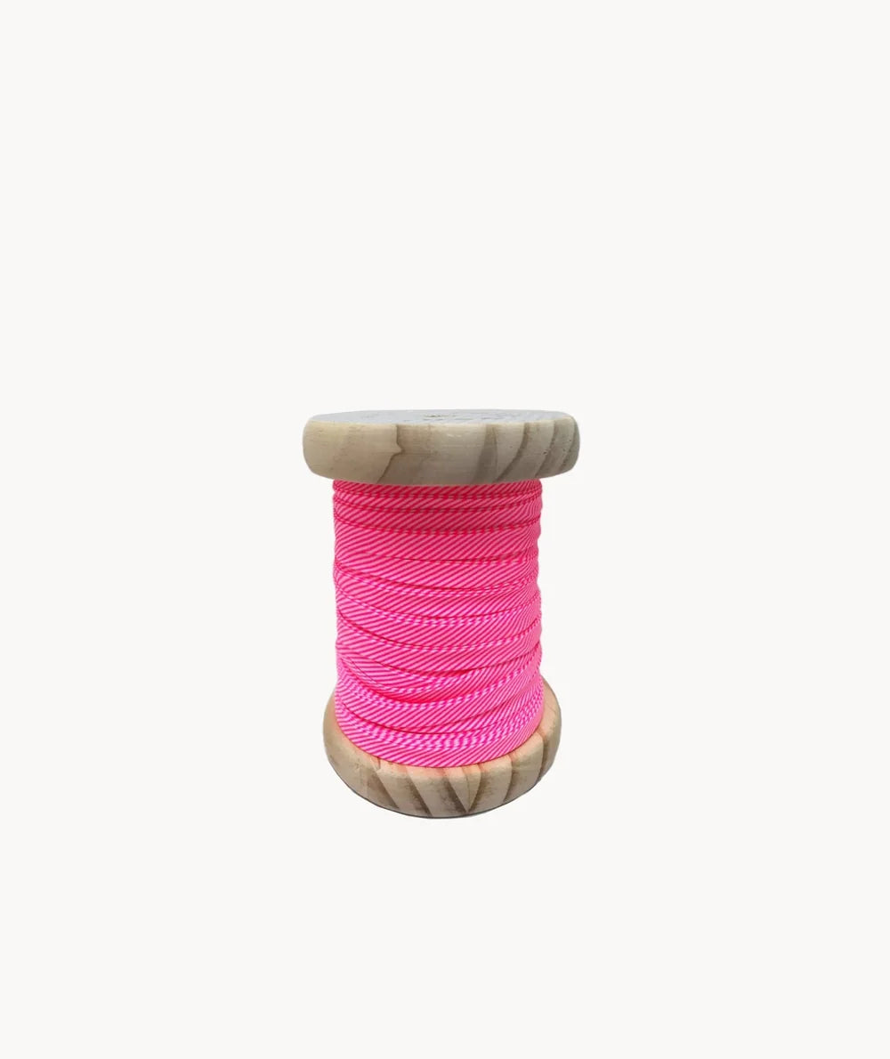 Petit Pan 40m Bias Tape Rigato Rose 520-024-441