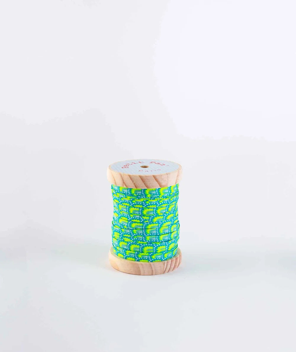 Petit Pan 40m Bias Tape Wasabi Bleu Aruba 520-024-859