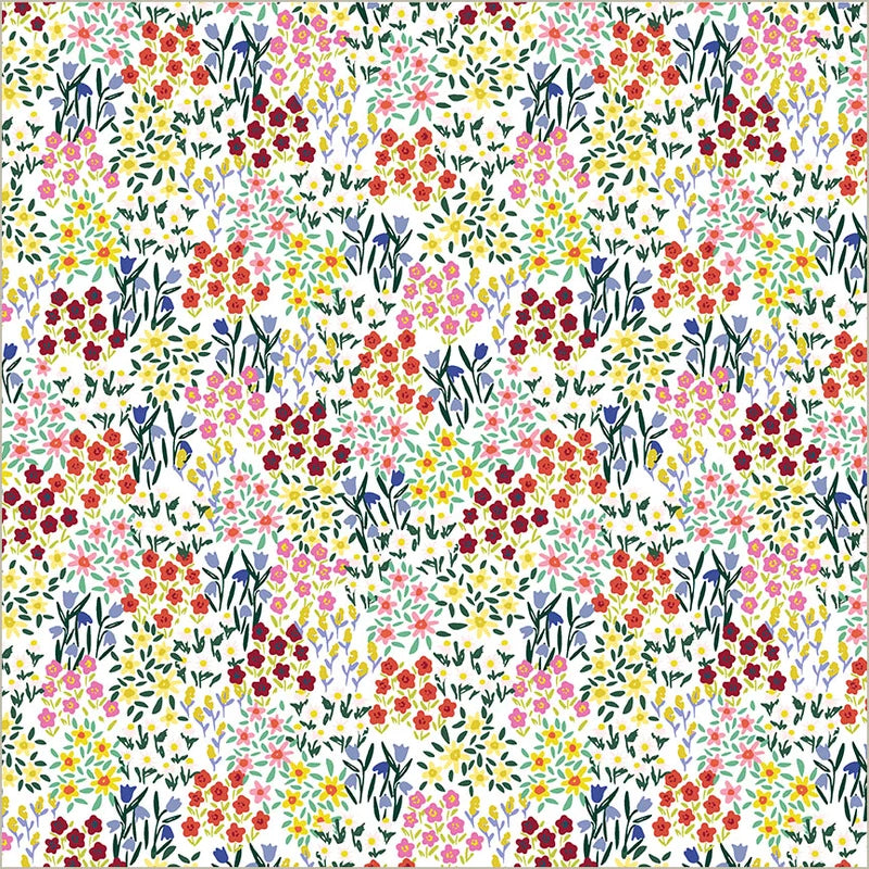 Rainbow Vale Garden Patch Cloud 55049-5 Whistler Studios Windham Half Yard