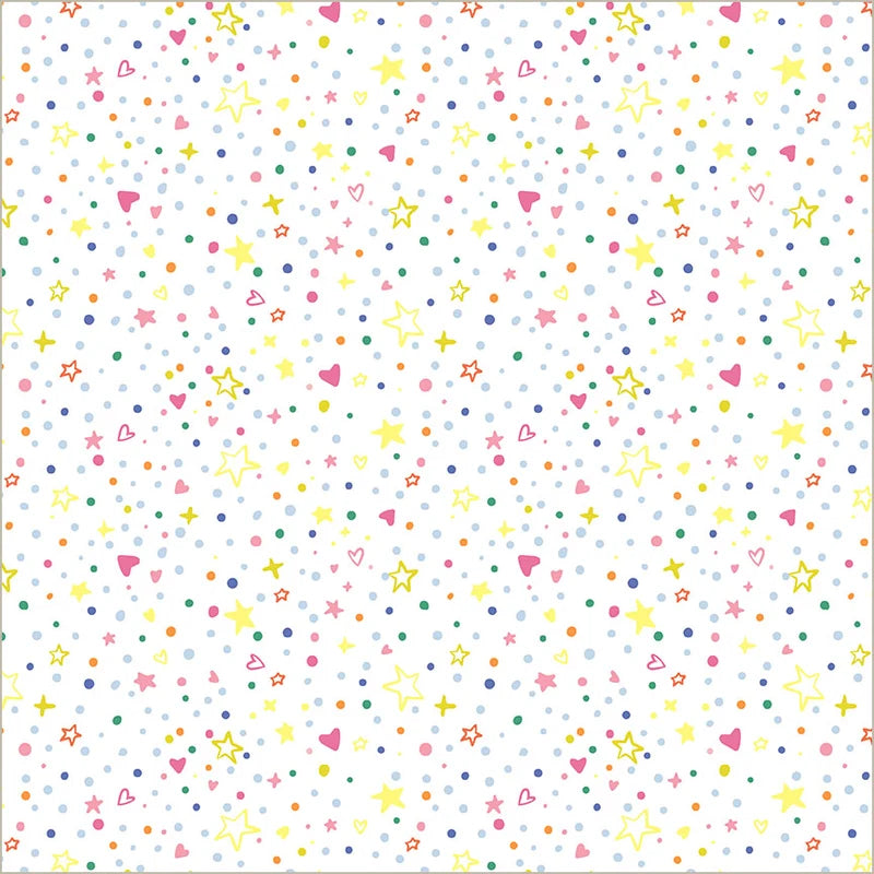 Rainbow Vale 55053-5 Confetti Sparkle Cloud Windham Half Yard