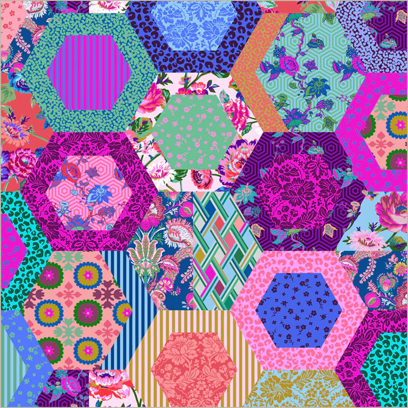 Best Day Ever Elizabeth Whole Cloth Jennifer Paganelli Windham Fabrics 55581-1 Half Yard