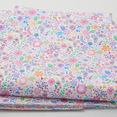 108" Wide Backs WBX11320-CREM-D Enchanted Garden Michael Miller