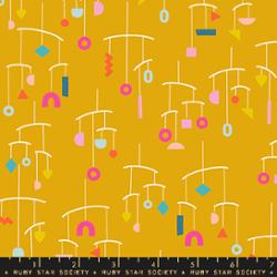 Pivot Goldenrod RS1074 13 Ruby Star By the Half Yard