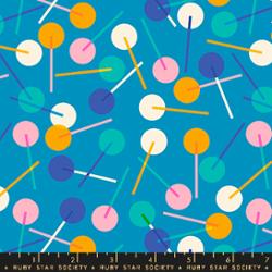 Eye Candy Cerulean RS5157 16 Ruby Star By the Half Yard