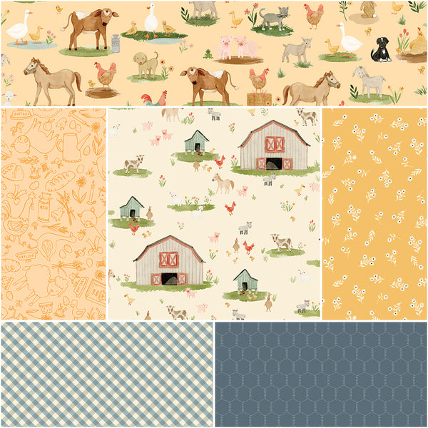 Lil' Farm Friends 10­-17940­-42 10" Stacker Kelsey Carlson Riley Blake
