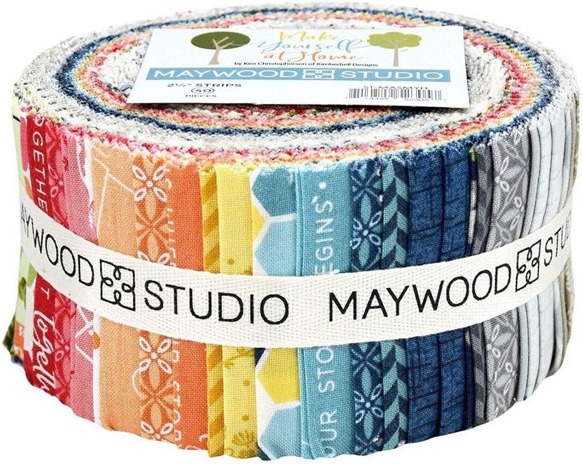 Make Yourself at Home 2.5" Strips Jelly Roll Kim Christopherson ST-MASMYH Maywood Studio
