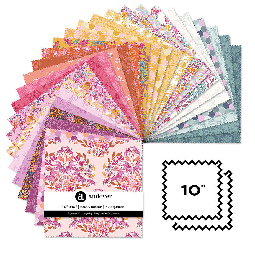 Sunset Cottage Stacker 10"  10-SUNS-42 Andover