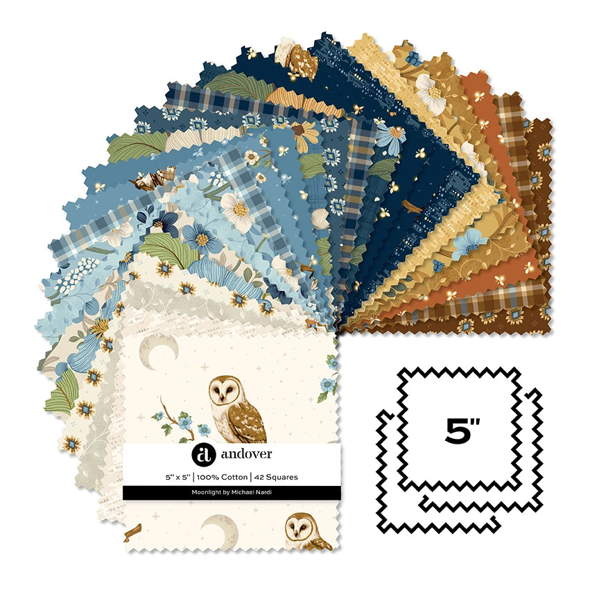 Moonlight 5 Inch Square 5-MOON-42 Michael Nardi Andover - Preorder