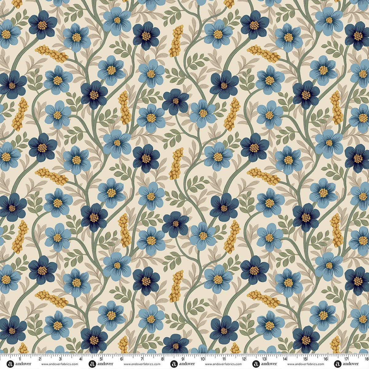 Moonlight 108s Starlit Meadow Starlight Silk AW-10849-L Michael Nardi Andover - Preorder