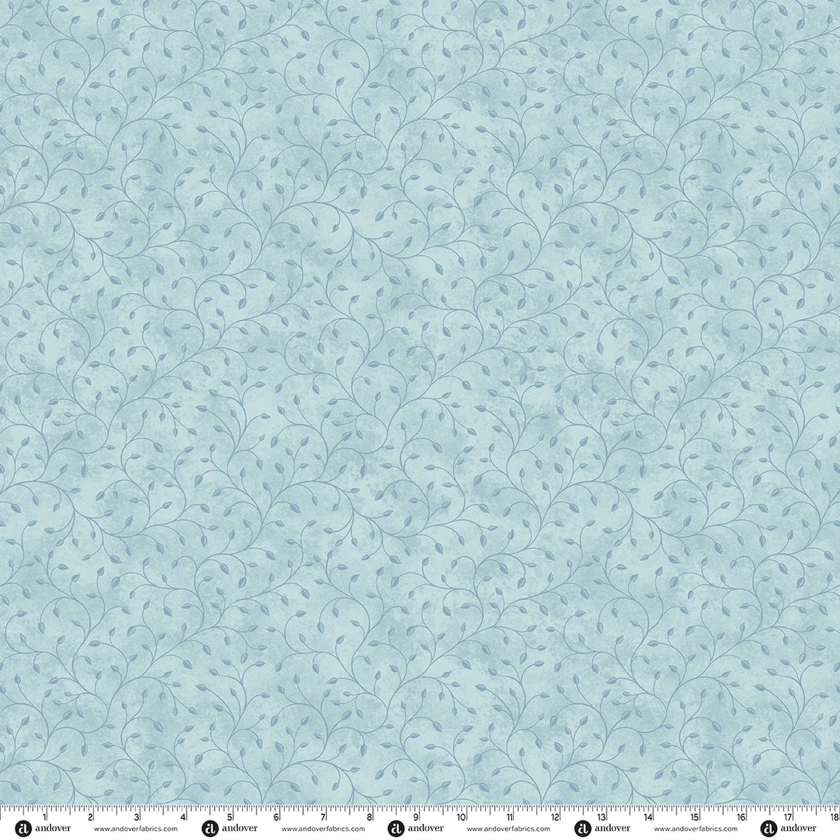 Moonlight Midnight Trellis Driftwood Sky A-10829-T Michael Nardi Andover Half Yard - Preorder