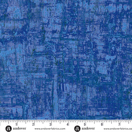 Nitty Gritty Lapis Jordan Fabrics Andover Fabrics A-1434-B1 Half Yard