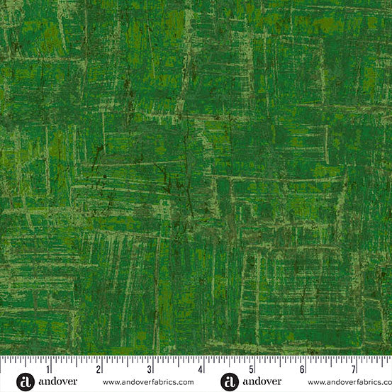 Nitty Gritty Forest Jordan Fabrics Andover Fabrics A-1434-G Half Yard