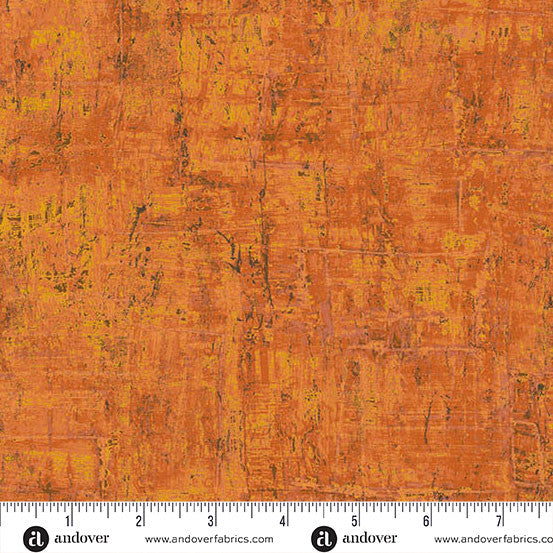 Nitty Gritty Nectarine Jordan Fabrics Andover Fabrics A-1434-LO Half Yard