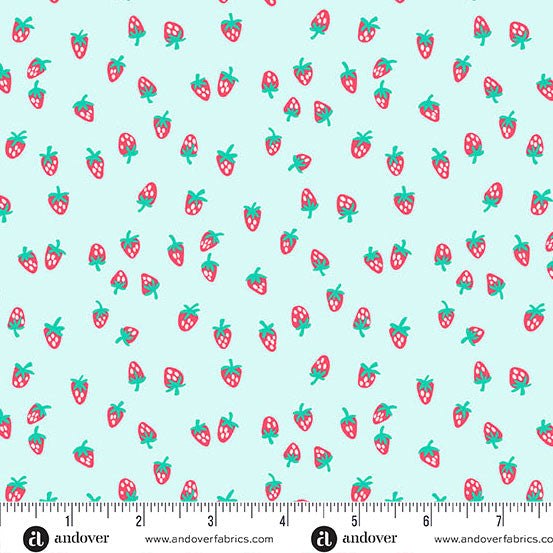Color Pop Playground Berry Sweet Frost KP Creates Andover Fabrics A-1693-T Half Yard