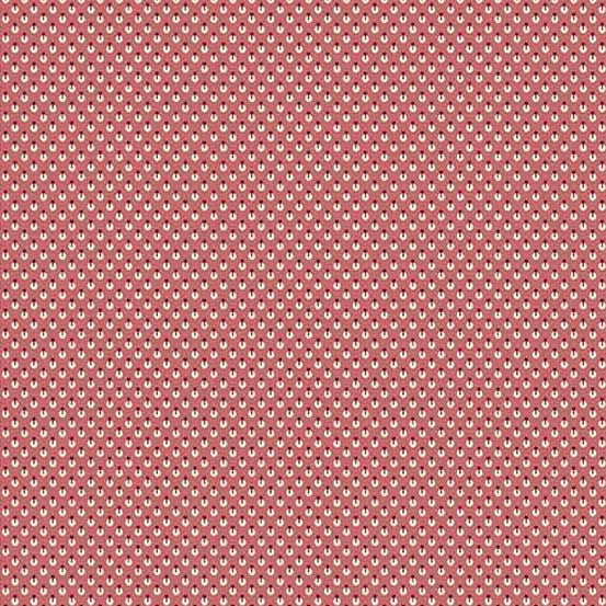 Petit Point A-542-E Fancy Dot Pink Andover Half Yard