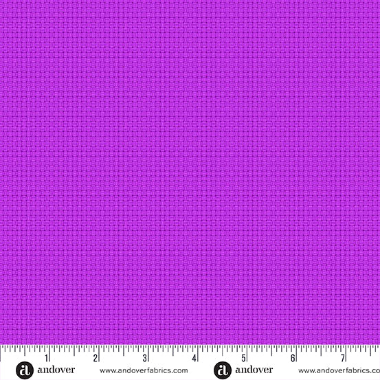 Cross Stitch Texture II Violet Andover A-806-P1 By the Half Yard