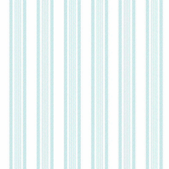 Magnolia A-861-LB Stripe Light Blue ⁠Edyta Sitar Andover Half Yard