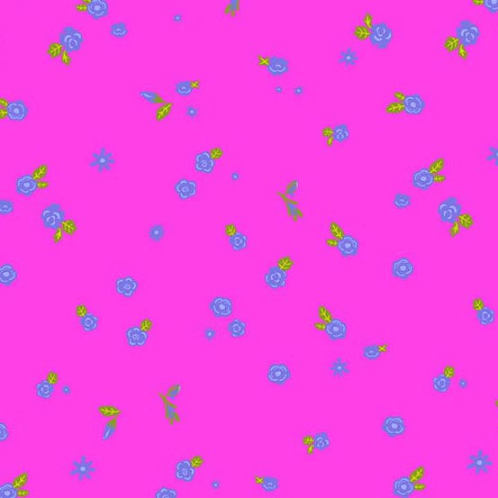 Sun Print 2019 Floral Pink Alison Glass Andover A-8903-E1 By the Half Yard