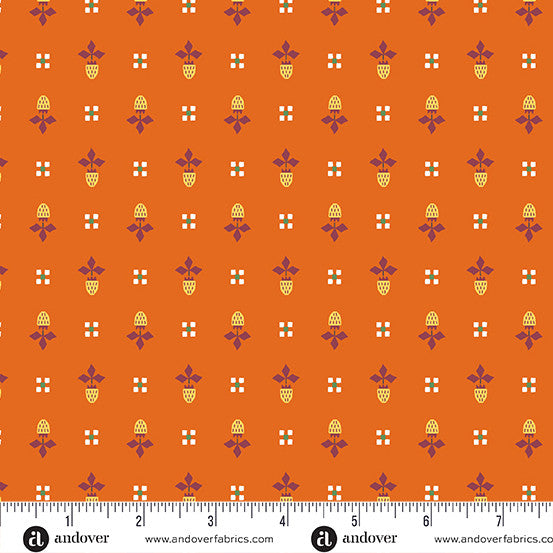 Nora's Garden A-908-O Fleur de Fraise Shauna Doris Andover 15 Yard Bolt