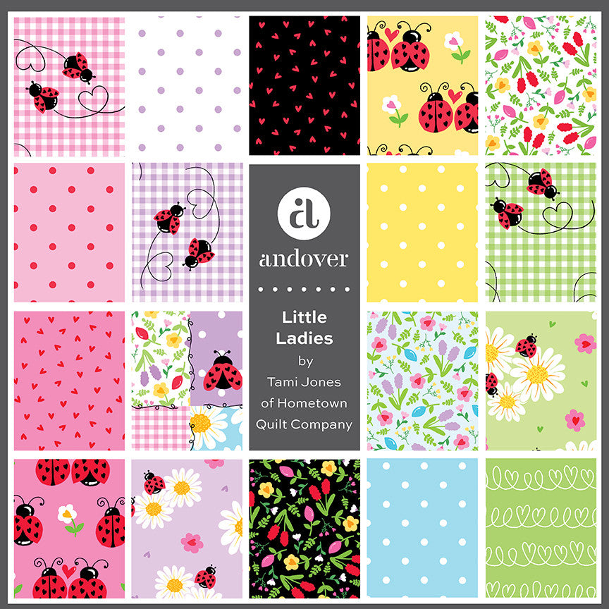 Little Ladies 2.5 Inch Strip Roll Tami Jones Hometown Quilt Company Andover