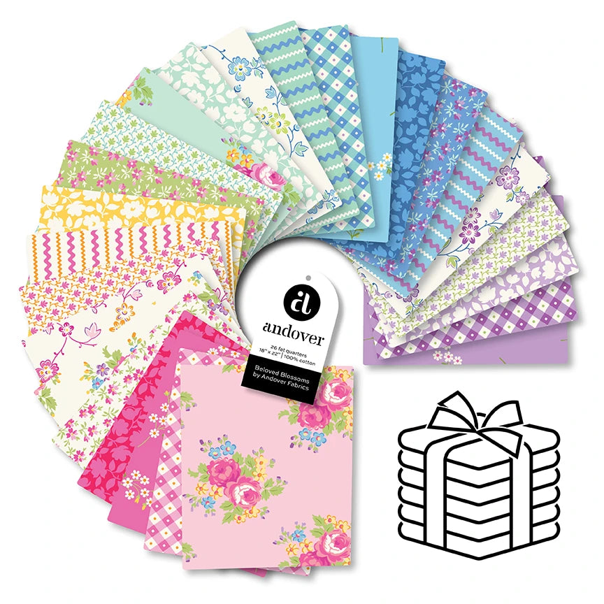 Beloved Blossoms 26 Fat Quarter FQ-BELO-26 Andover