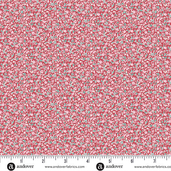 Petite Fleur MU-183-P Petals Pink Andover Half Yard