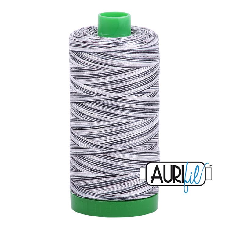 Mako Cotton Thread 40wt 1000m Licorice Twist - MK40 4652 Aurifil#6
