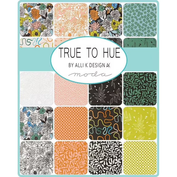 True To Hue 5" Charm Pack Alli K Design Moda
