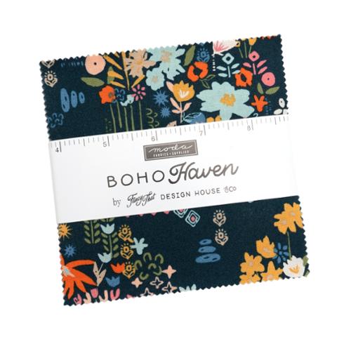 Boho Haven 5" Charm Pack Fancy That Design House & Co. Moda