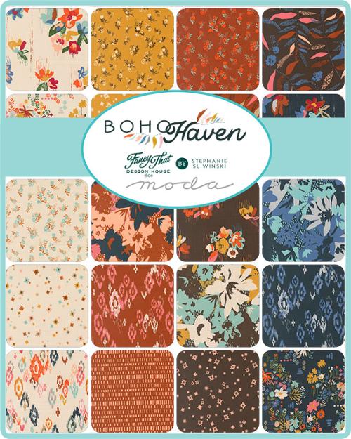 Boho Haven 5" Charm Pack Fancy That Design House & Co. Moda