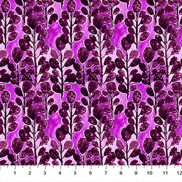 Painted Garden Watery Leaves 91056-84 Josephine Kimberling FIGO Northcott Half Yard