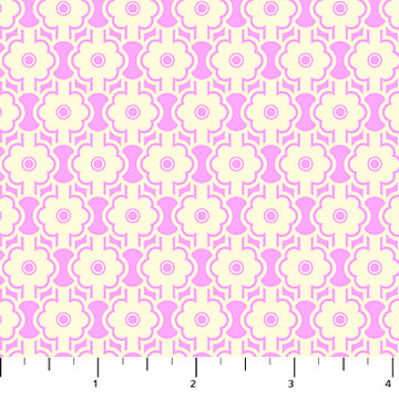 Full Bloom Posy Lavender 91091-20 Heather Bailey FIGO Northcott Half Yard