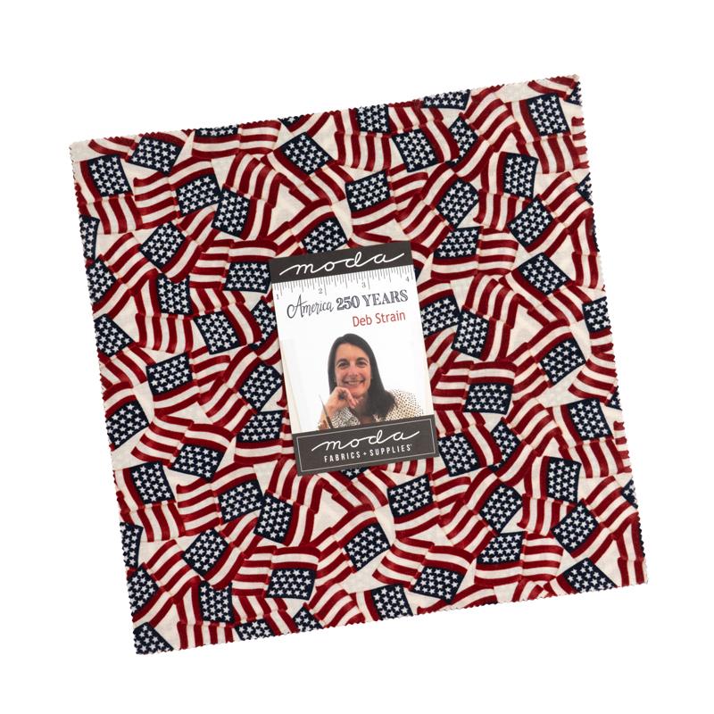 America 250 Years 10" Layer Cake by Deb Strain Moda Fabrics 56180LC