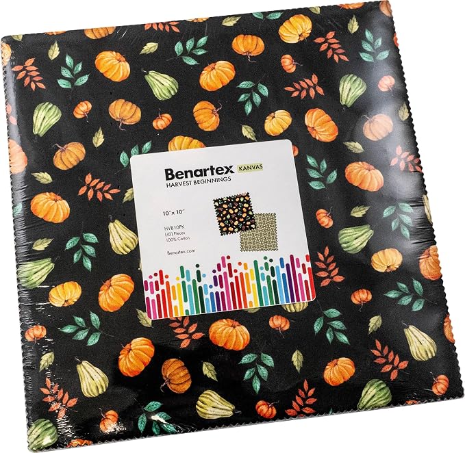 Harvest Beginnings HVB10PK 10X10 Pack Benartex
