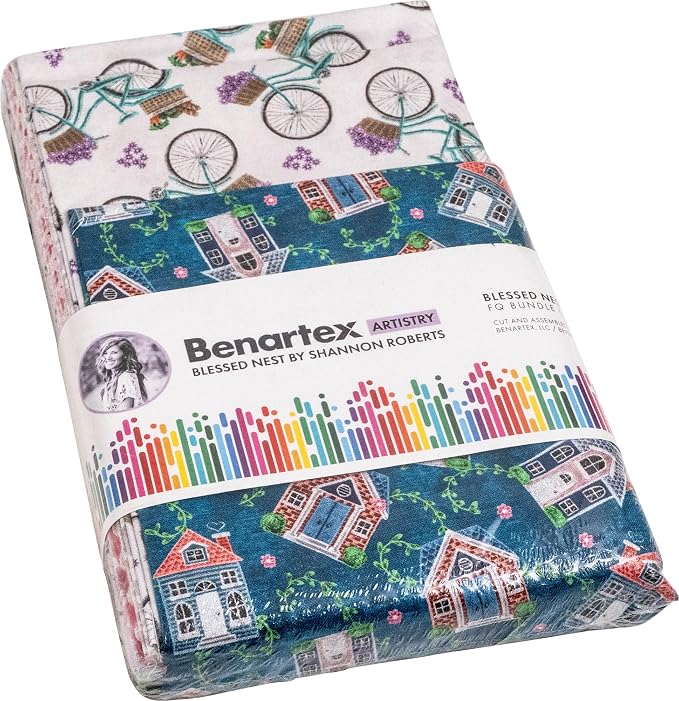 Blessed Nest FQBNEPK 16 Fat Quarter Bundle Benartex