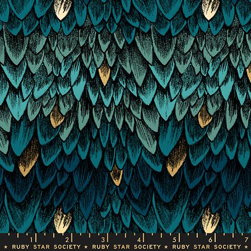 Fireglow Metallic RS2134 13M Galaxy Ruby Star Moda Half Yard - PREORDER