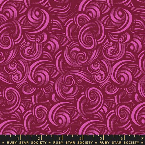 Fireglow RS2135 14 Rose Ruby Star MODA Half Yard - PREORDER