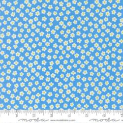 Petal Power Florals Blue My Mind True To Hue by Alli K Desgn for Moda Fabrics 11566 14 By the Half Yard