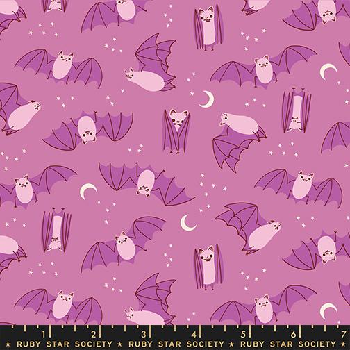 Freaky Familiars RS5194 13 Heliotrope Ruby Star Moda Half Yard