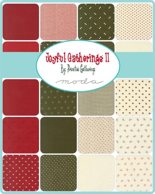 Joyful Gatherings II 2.5" Mini Charm Primitive Gatherings 49330MC Moda