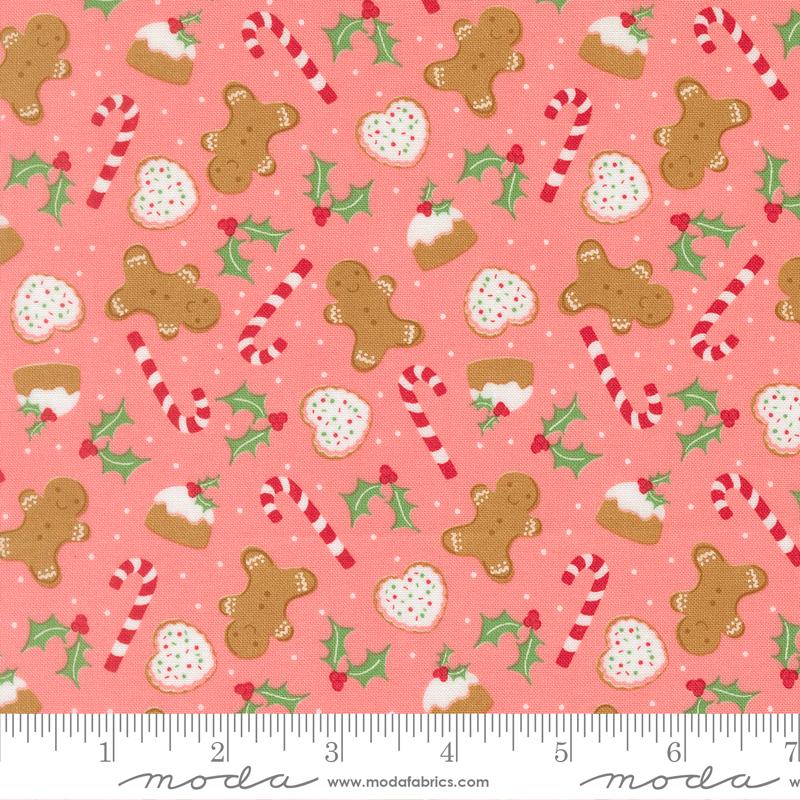 Merrily On High 43212 12 Sweet Treats Blush Moda Half Yard