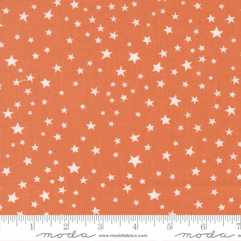 Purrs and Boos Stars Pumpkin 39066 17 Elena Amo Moda Half Yard