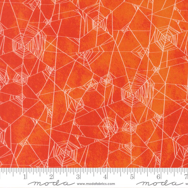 Coven Spider Web 48804 13 Spice Moda Half Yard